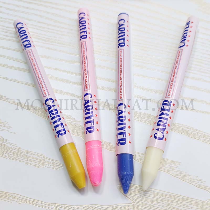 4 عدد صابون قلمی در رنگ های مختلف