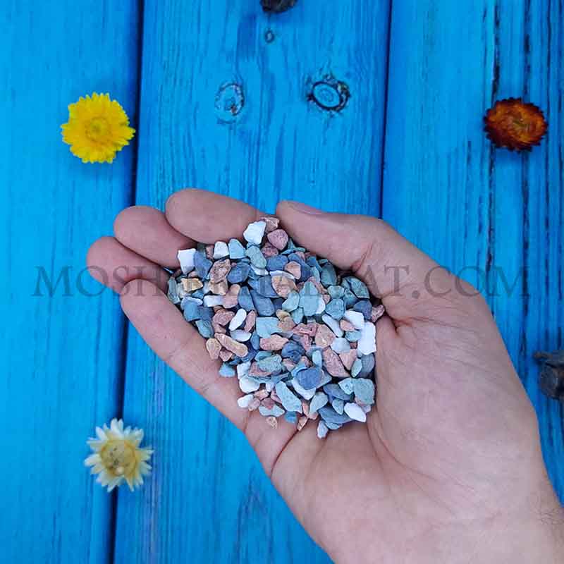 اندازه سنگ طبیعی سایز در دست