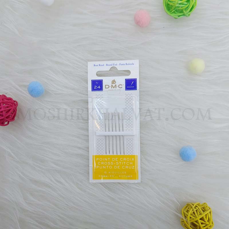 سوزن گلدوزی دمسه زرد2 بسته بندی سوزن گلدوزی دمسه زرد