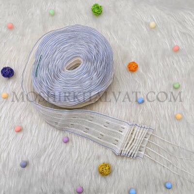 نوار پرده 4 نخ از نمای بالا