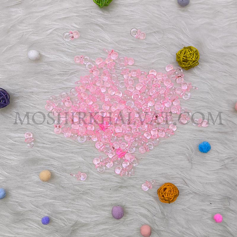 پستونک کریستال1 پستونک کریستال صورتی