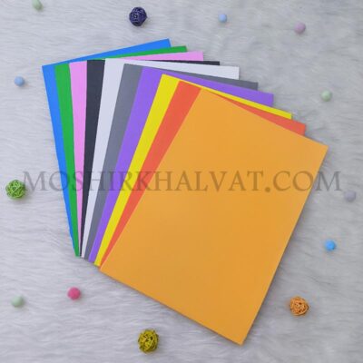 فوم سایز A4 در 10 رنگ مختلف