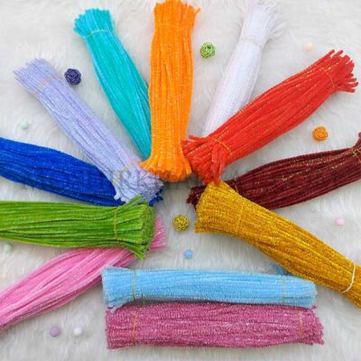 رنگبندی پیپ پاک کن مخمل زری