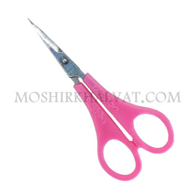 قیچی صورتی سر کج ابرو