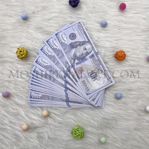 دلار تقلبی و دکوری روی پارچه پولیش
