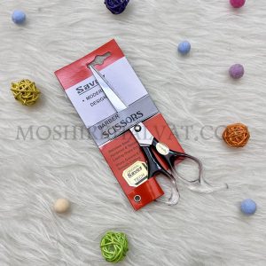 قیچی ساووی آرایشی دسته عسلی 2
