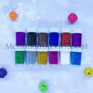 یک بسته اکلیل نمک پاشی 12 عددی باز شده