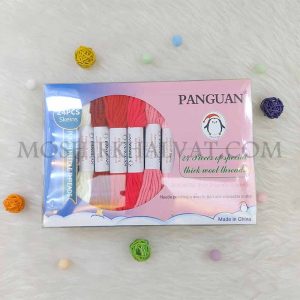 یک بسته نخ پانچ دوزی پنگوئن