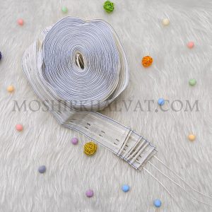 نوار پرده 3 نخ از نمای بالا