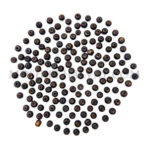 یک بسته مهره چوبی قهوه ای سوخته