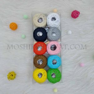 یک بسته نخ گلدوزی عمامه بسته 10 عددی